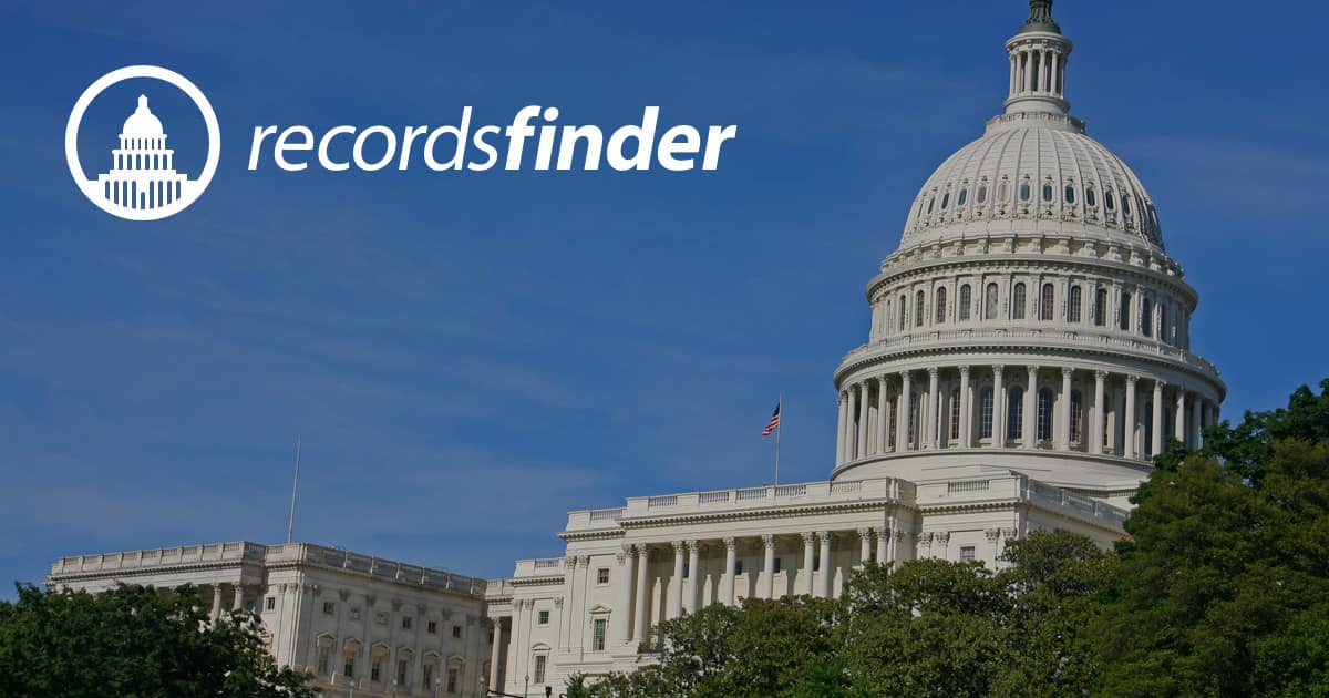 RecordsFinder website social-share preview image
