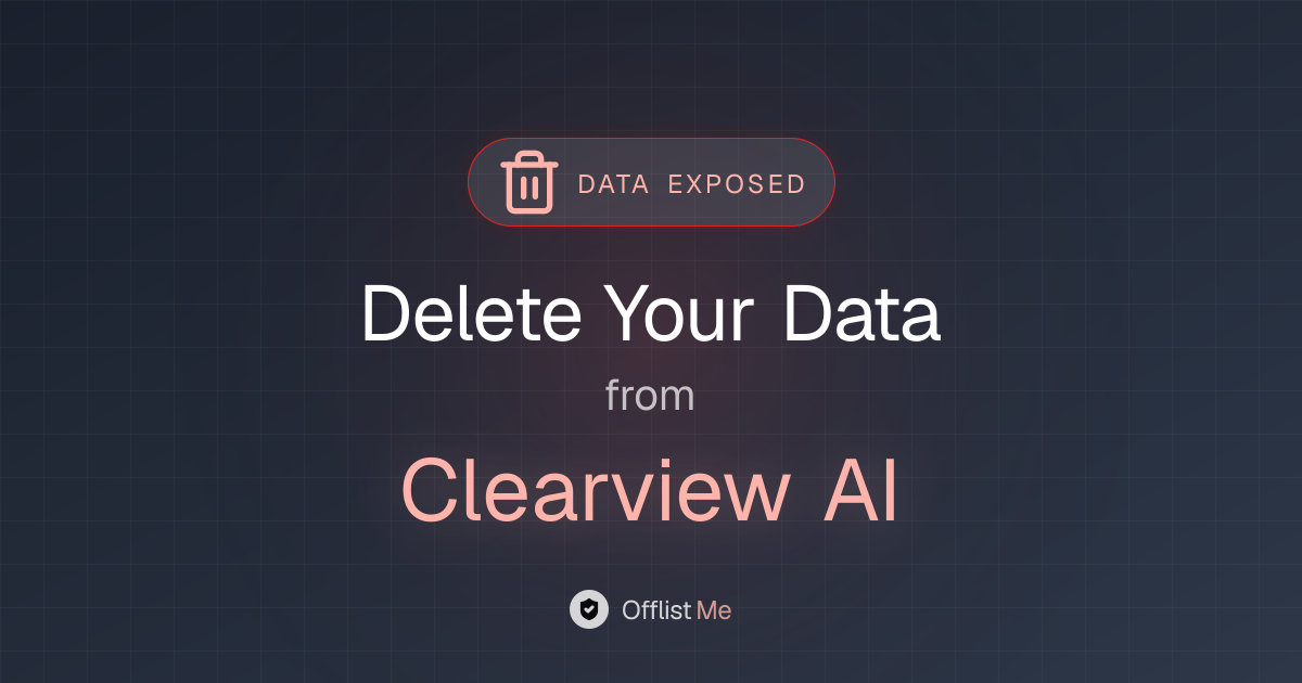 How to remove your data from Clearview AI