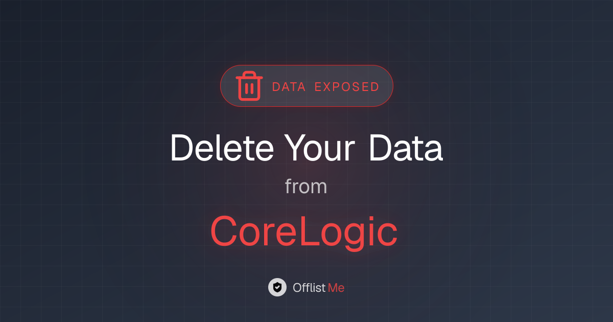How to remove your data from CoreLogic