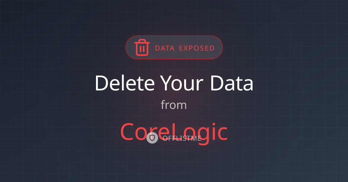 How to remove your data from CoreLogic