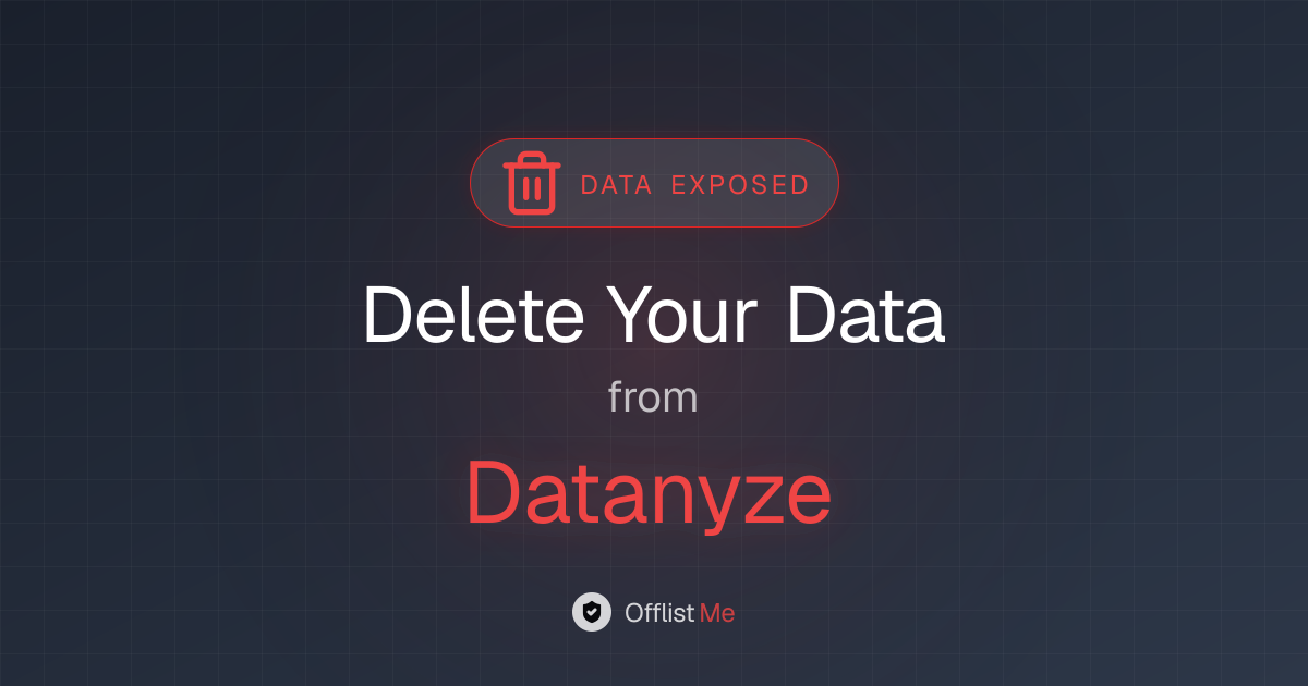 How to remove your data from Datanyze