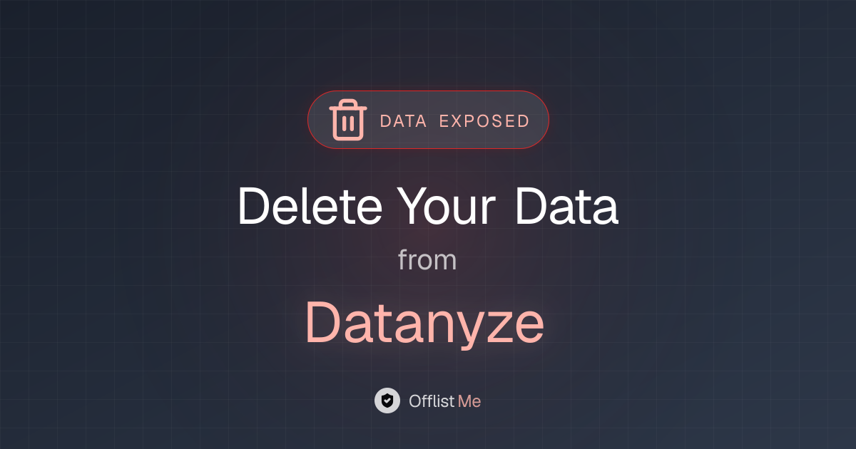 How to remove your data from Datanyze