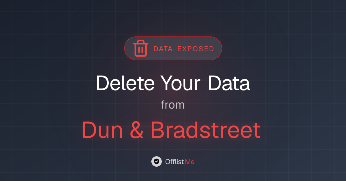 How to remove your data from Dun & Bradstreet