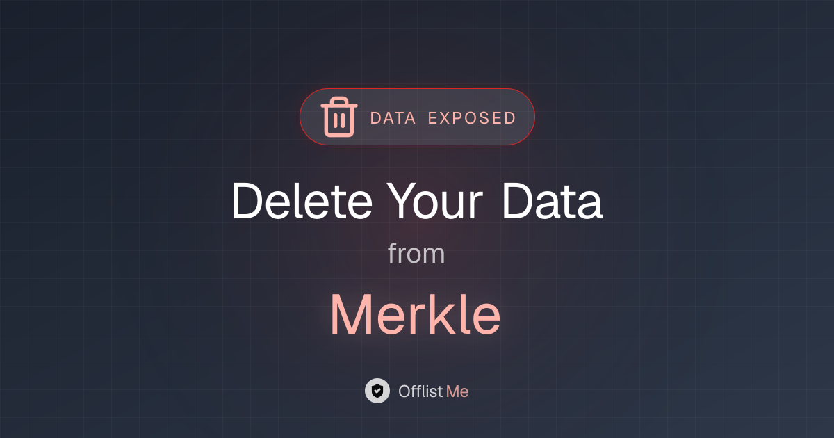 How to remove your data from Merkle
