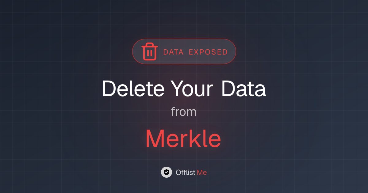 How to remove your data from Merkle