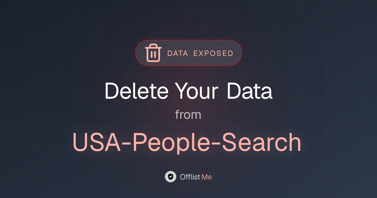 How to remove your data from USA-People-Search