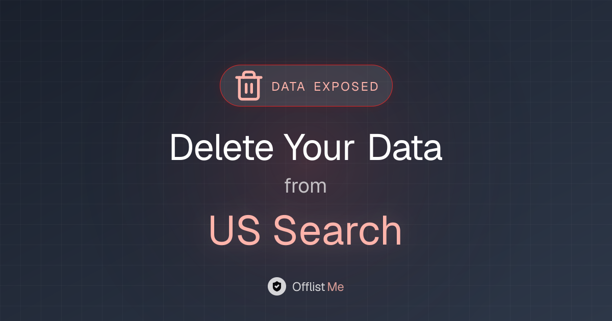 How to remove your data from US Search
